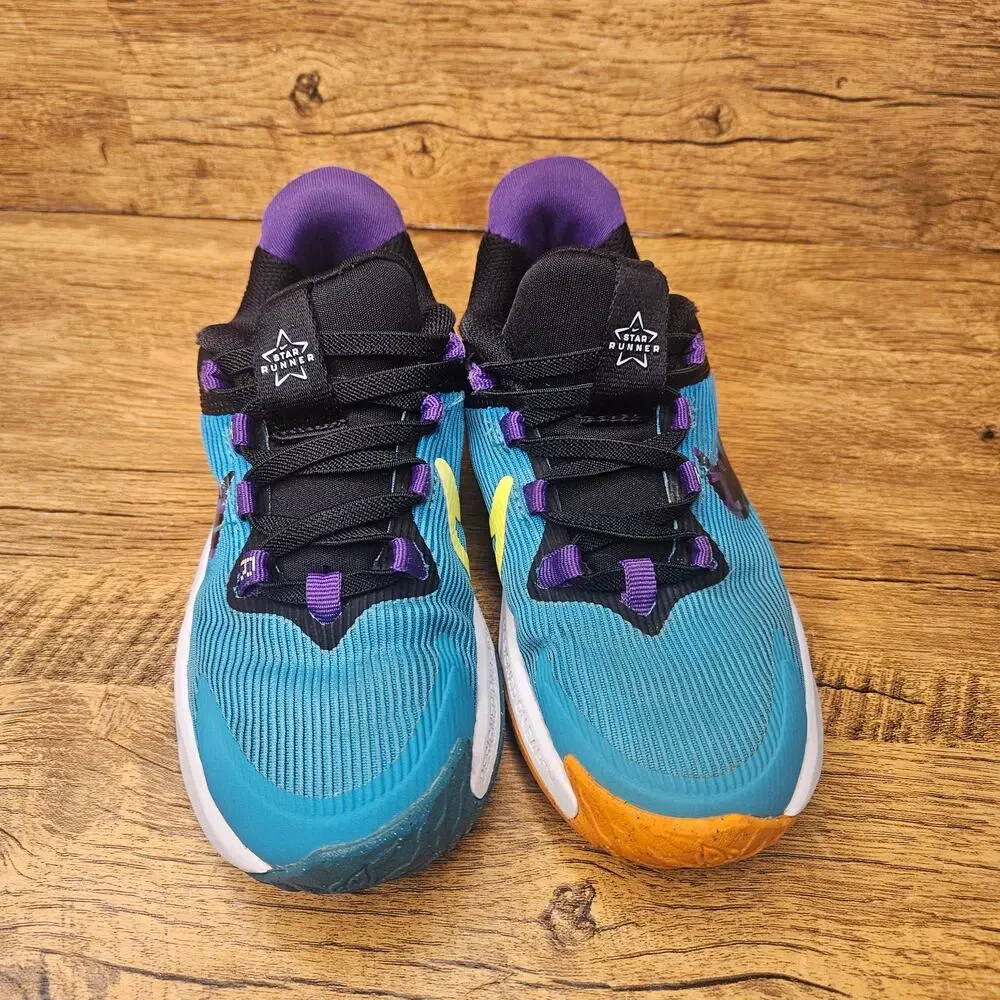 Nike Star Runner Blue Purple running Sneakers size 12